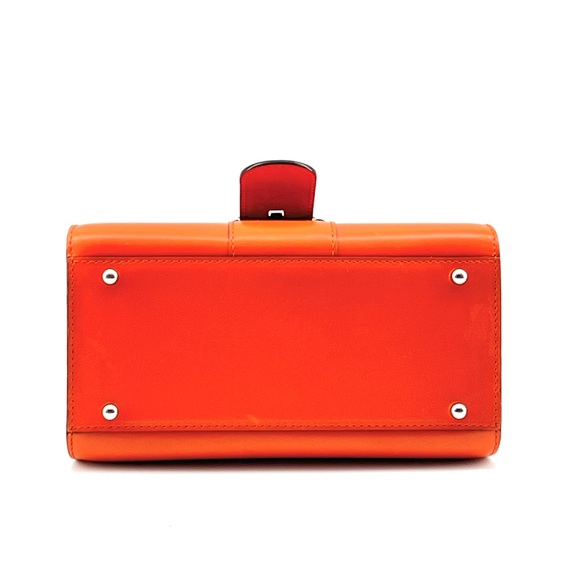 Delvaux Brillant MM Mandarine Handbag - Picture 5 of 12